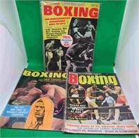 1971-1973 International Boxing Magazines Joe Louis
