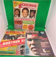 1974 1975 1976 Boxing Illustrated Magazines ALI +