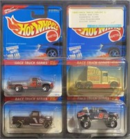 1996 Hotwheels race Truck Series 1 Cars 1-4