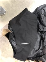 Black mens vest and pants set