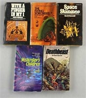 5 Science Fiction 1st Ed. Books by David Gerrold