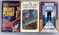 3 1st Ed. Sci Fi Robert Silverberg Books Signed