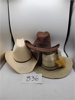Vintage Western Hats   see des