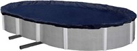 C8195  Winter Block Oval Pool Cover, 15 x 30 ft.
