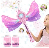 Bubble Wands for Kids, LED Light & Music - NEW