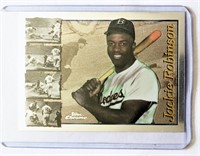 2001 Topps Chrome Jackie Robinson Card #42