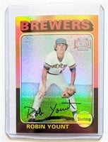 2001 Robin Yount Topps Archive Reserve 1975 Rookie