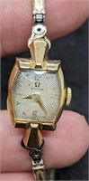 Vintage 14 Kt Case Womens OMEGA Wristwatch