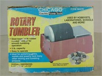 Chicago electric rotary tumbler in box