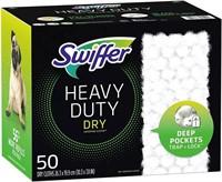 G) ~50 Swiffer Heavy Duty Dry Cloths