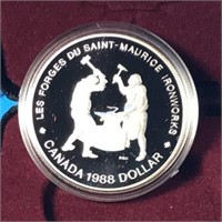 1988 Silver Dollar Canada