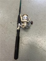 Pflueger Trion GX7 Reel on South Bend Pole