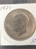 1971 EISENHOWER DOLLAR