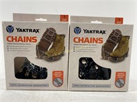(2) NEW Yaktrax Boot Chains