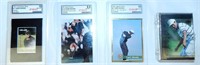 Tiger Woods Graded Golf Trading Cards & More