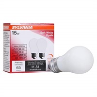 SYLVANIA Incandescent Appliance Light Bulb, 15W A1