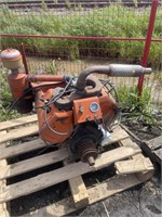 Wisconsin VG4D engine, condition unknown, but n