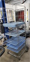 24x28 Shelf Cart on Wheels