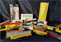 Collection of vintage train set