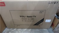 NIB 32" TCL Roku TV HD Smart TV, 3 HDMI, LED