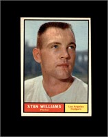 1961 Topps #190 Stan Williams EX to EX-MT+