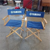 2 Director Style Chairs