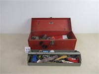 KENNEDY KITS TOOL BOX WITH ASSORTED TOOLS