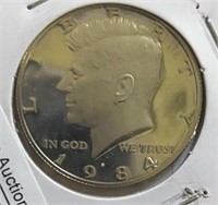 1984S Kennedy Half Dollar Proof