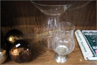 GLASS VASE - CANDLE STAND