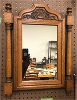 Vintage Small Standing Mirror