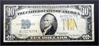 1934 $10 NORTH AFRICA SILVER CERTIFICATE