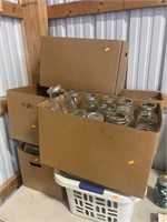 5 boxes of mason jars