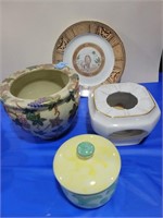 4 PCS OF CERAMIC WARE: WEIDEMAN, VILLEROY & BOCH