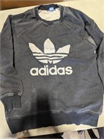 Large Vintage Adidas brand pullover sweatshirt,