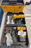 Dewalt Cut Out Tool &12V Dewalt Drill-no Charger