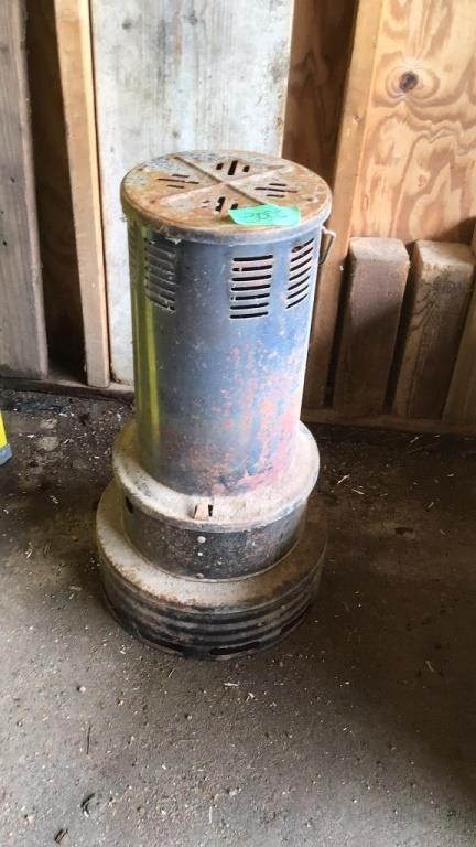 Vintage oil heater