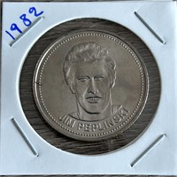 1982 JIM PEPLINSKI CALGARY FLAMES DOLLAR