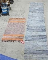 rag rugs: 4' & 11' runner
