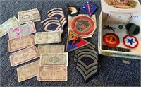 Military Collectibles Patches & Currency
