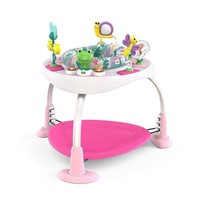 Bright Stars BBB 2in1 Activity Jumper & Table,Pink