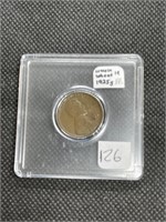 Rare 1925-S Wheat Cent XF High Grade