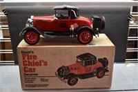 Fire Chiefs Car Decanter by Beam