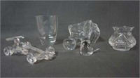 Estate Collection of Glass / Crystal Clear Minis