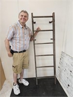 Wood Ladder Great Quilt Display 69" high