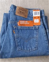 LEVI'S Vtg Old Stock Orange Tab Jeans Size 30 - 30