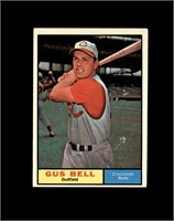 1961 Topps #215 Gus Bell EX to EX-MT+