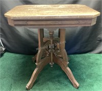Marble Top Victorian Side Table