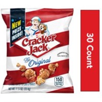 30Pcs Cracker Jack Caramel Coated Popcorn &
