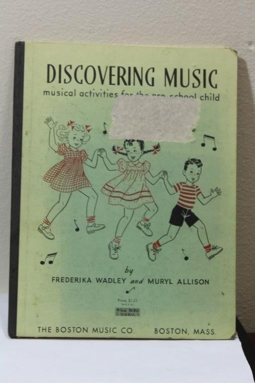 Hardcover Book - Discovering Music