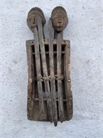 Wood Carved African Thumb Piano